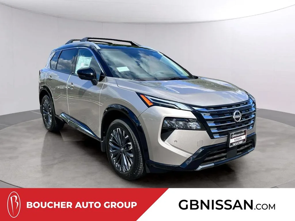 New 2026 Champagne Silver Metallic / Super Black Two-tone Nissan Platinum image 1