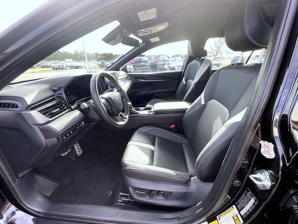 Certified Used 2025 Black Toyota SE image 10