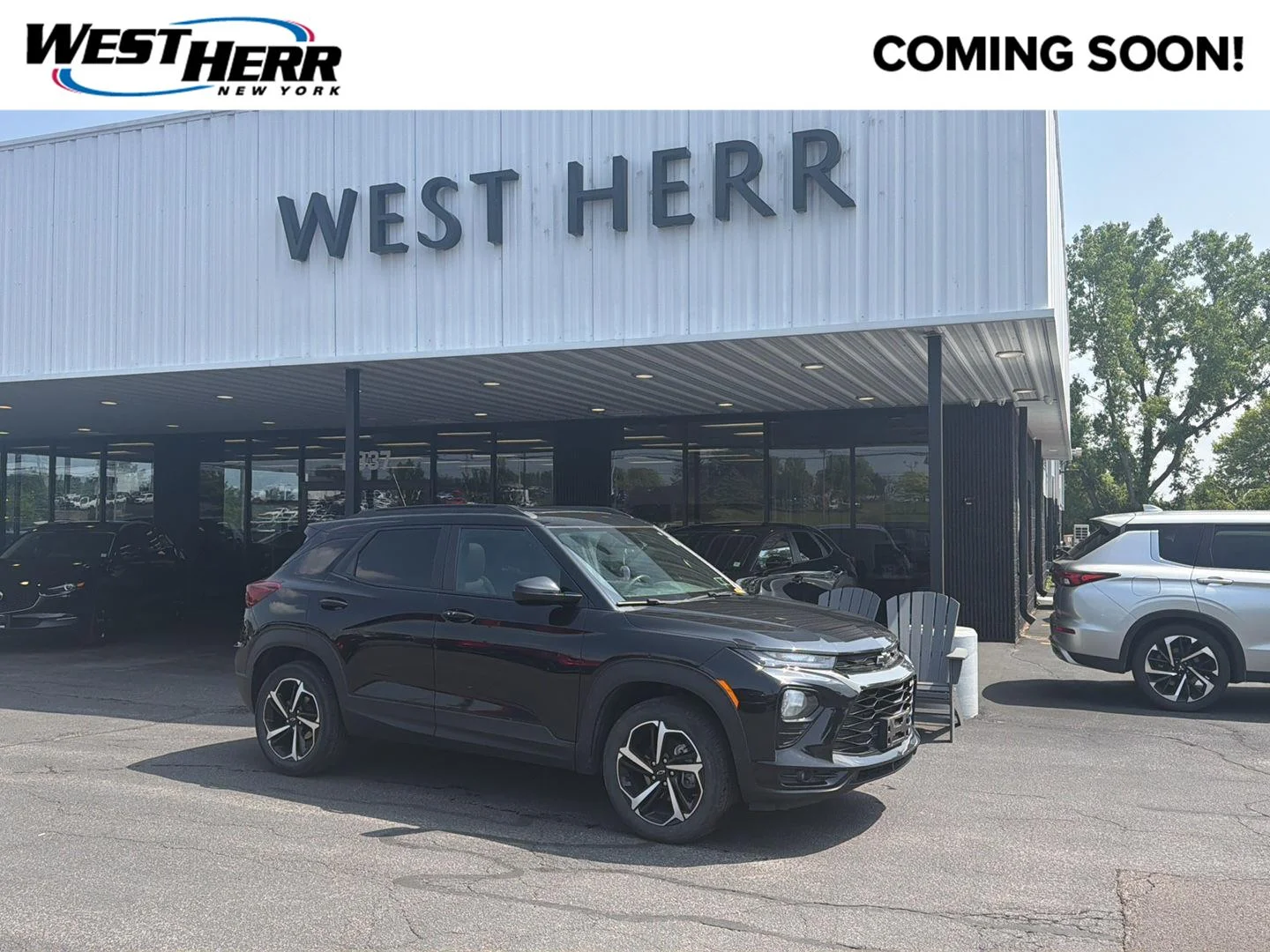 Used 2023 Mosaic Black Metallic Chevrolet RS image 1
