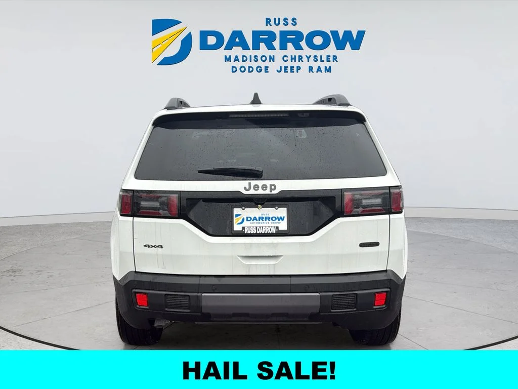New 2026 Bright White Clear-Coat Exterior Paint Jeep Overland image 4