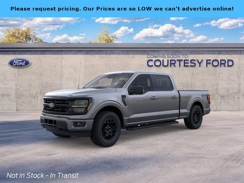 New 2026 Carbonized Gray Metallic Ford XLT image 1