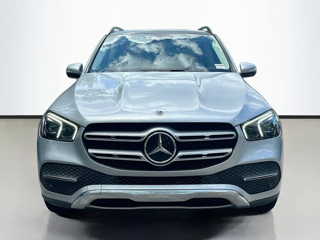 Certified Used 2022 Cirrus Silver Metallic Mercedes-Benz GLE 350 image 2