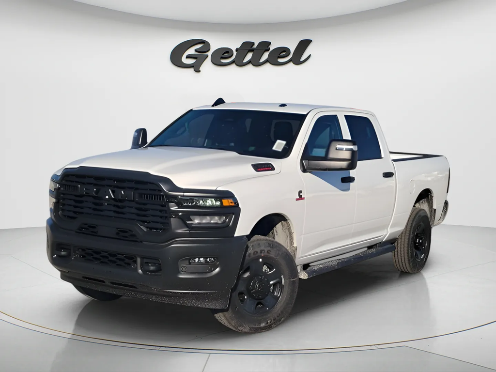 New 2026 Bright White Clear-Coat Exterior Paint RAM Tradesman image 1