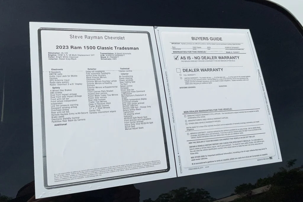 Used 2023 White Ram Tradesman image 25