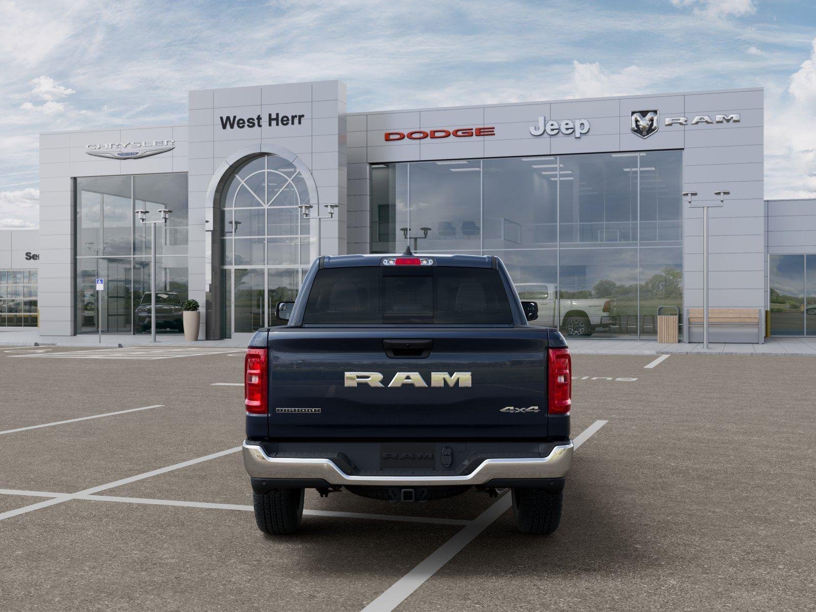 New 2026 Forged Blue Metallic Exterior Paint RAM RAM 1500 BIG HORN CREW CAB 4X4 image 7