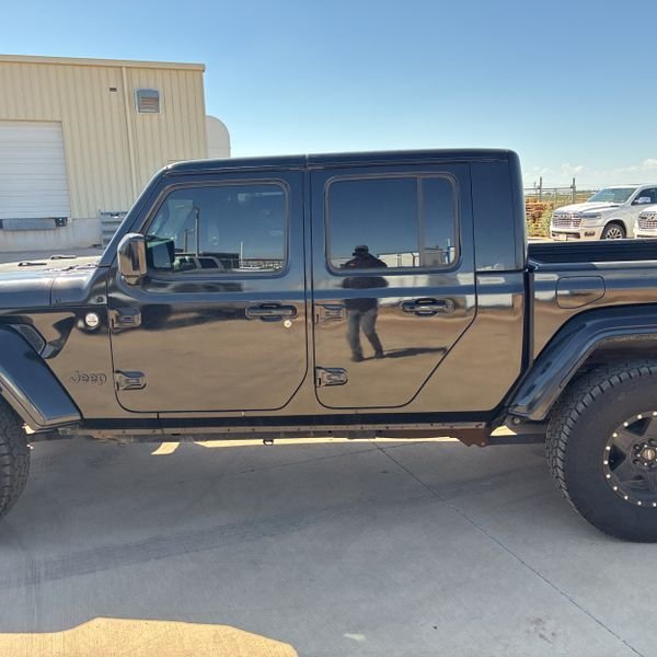 Used 2020 Black Clearcoat Jeep Sport image 2