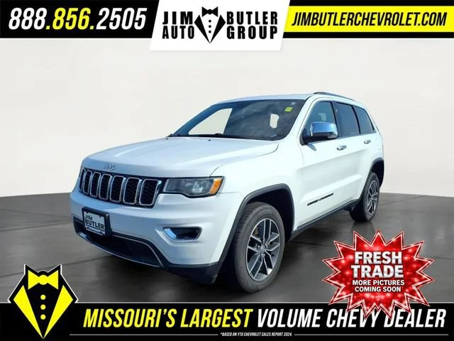 Used 2017 White Jeep Limited image 1