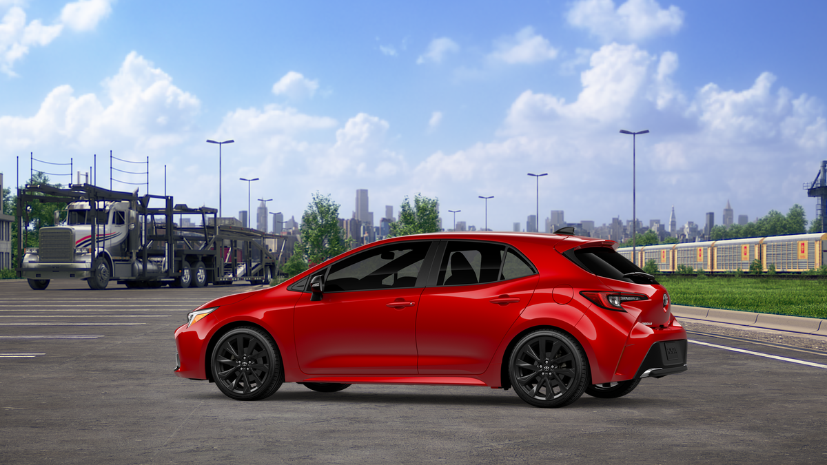 New 2027 Finish Line Red Toyota XSE image 5