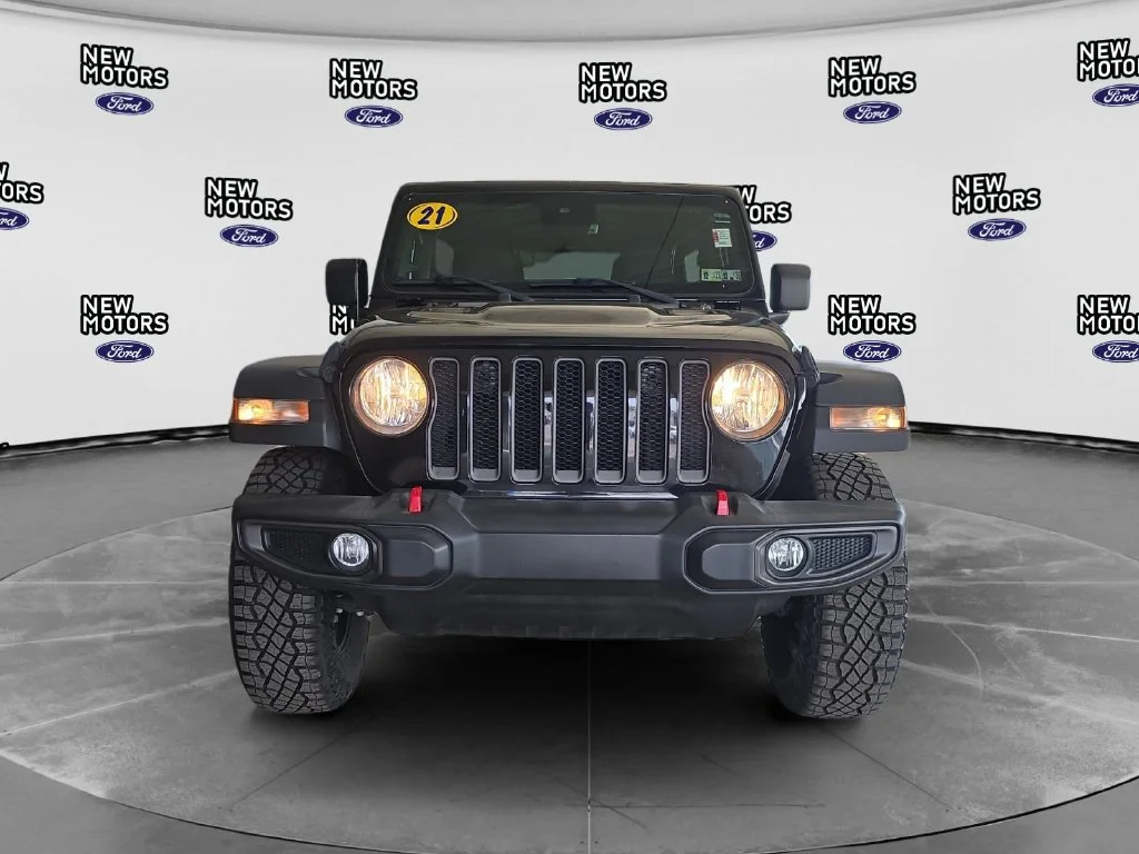 Used 2021 Black Clearcoat Jeep Unlimited Rubicon image 9