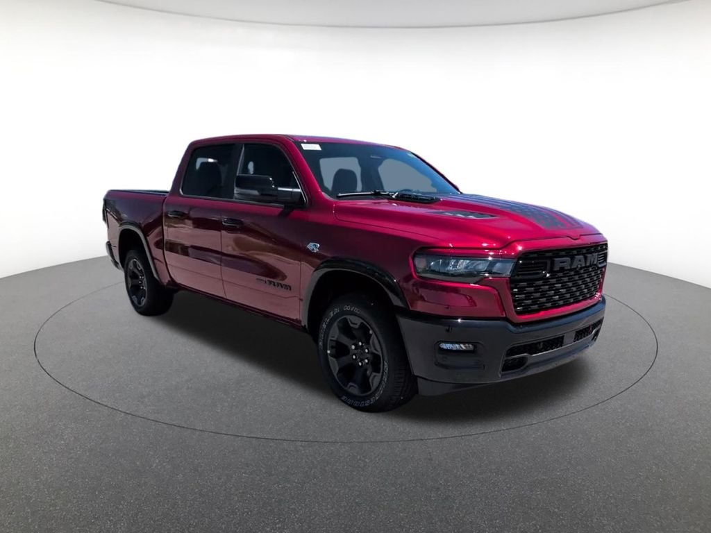 New 2026 Molten Red Pearl-Coat Exterior Paint RAM Big Horn image 4