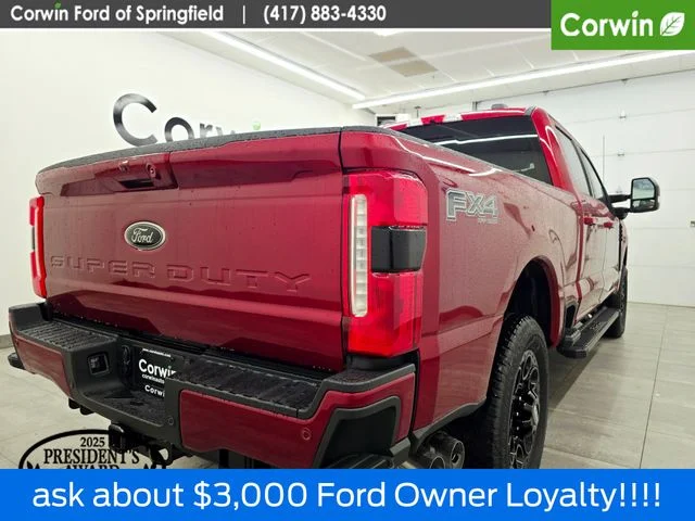 New 2026 Ruby Red Metallic Tinted Clearcoat Ford F-250® Lariat® image 9