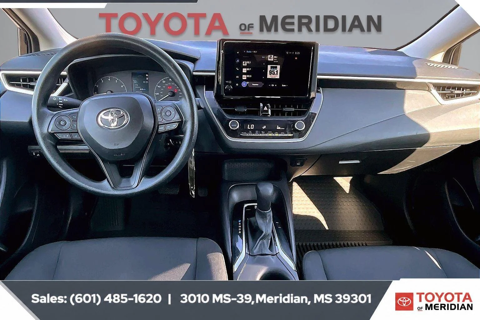 Used 2024 Midnight Black Metallic Toyota LE image 13
