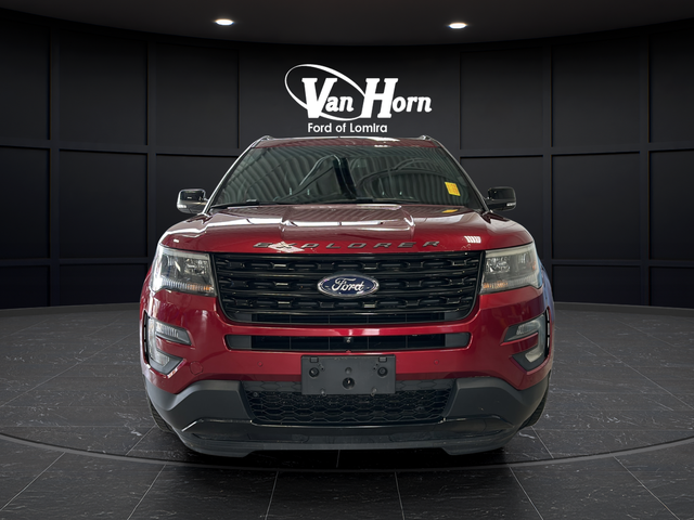 Used 2017 Ruby Red Metallic Ford Sport image 2
