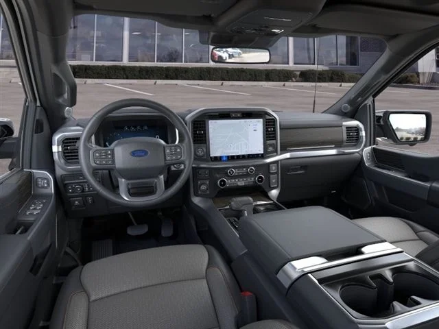 New 2026 Star White Metallic Tri-Coat Ford Lariat image 9