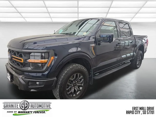 Used 2025 Blue Ford Tremor image 1