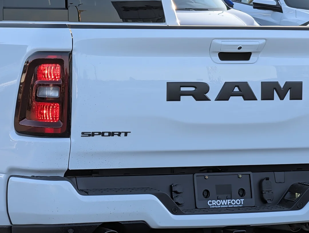 New 2026 White RAM Sport - - 5.7L HEMI eTorque - Trailer Brake Ctrl - 3.92 Rear Axle - All-Weather Mats & More! image 11