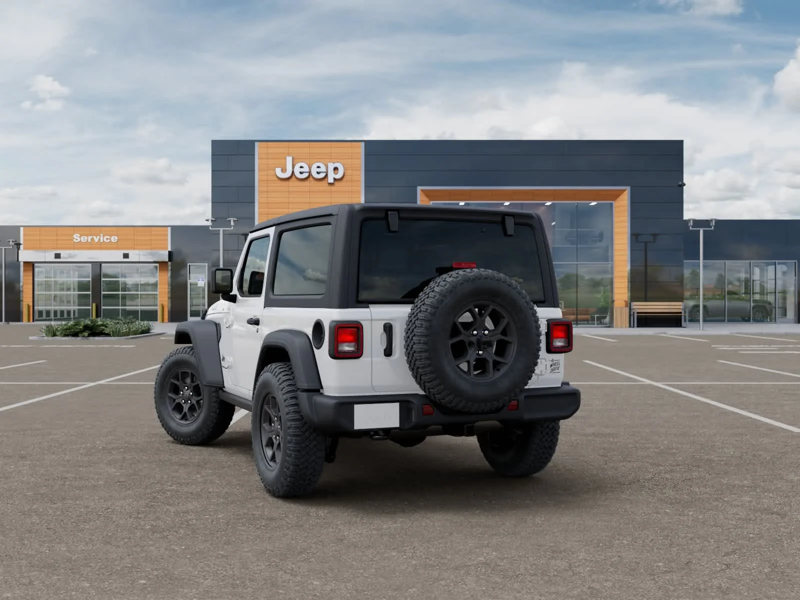 New 2026 Bright White Clearcoat Jeep Willys image 3