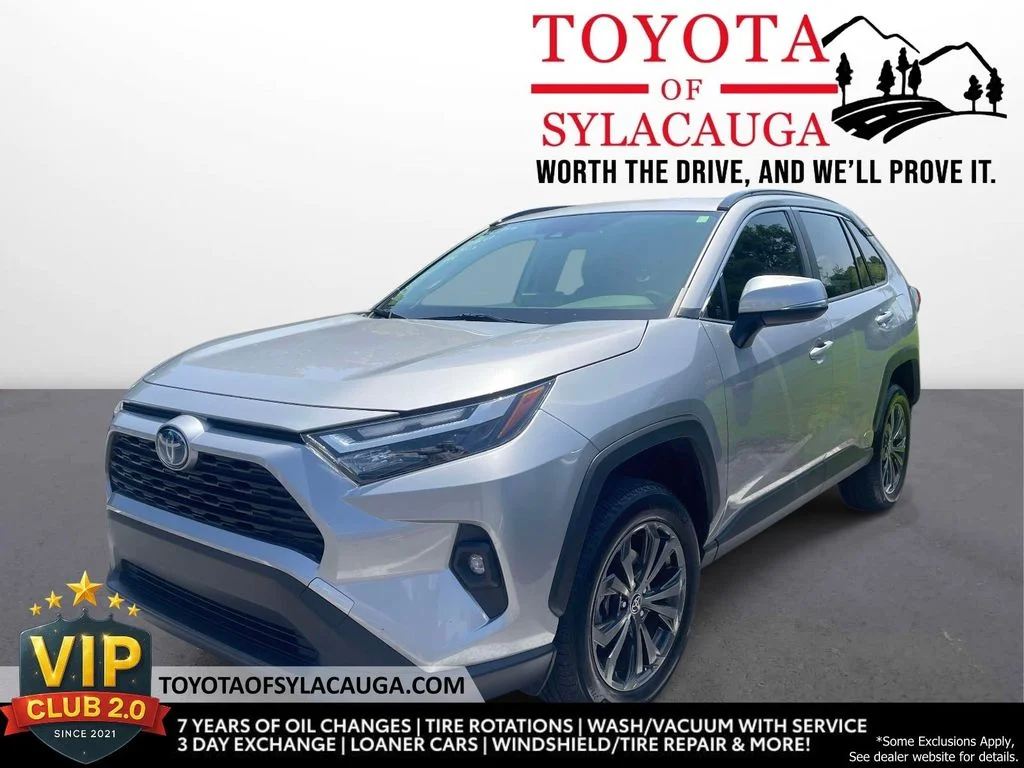Used 2023 Silver Sky Metallic Toyota Hybrid XLE Premium image 1