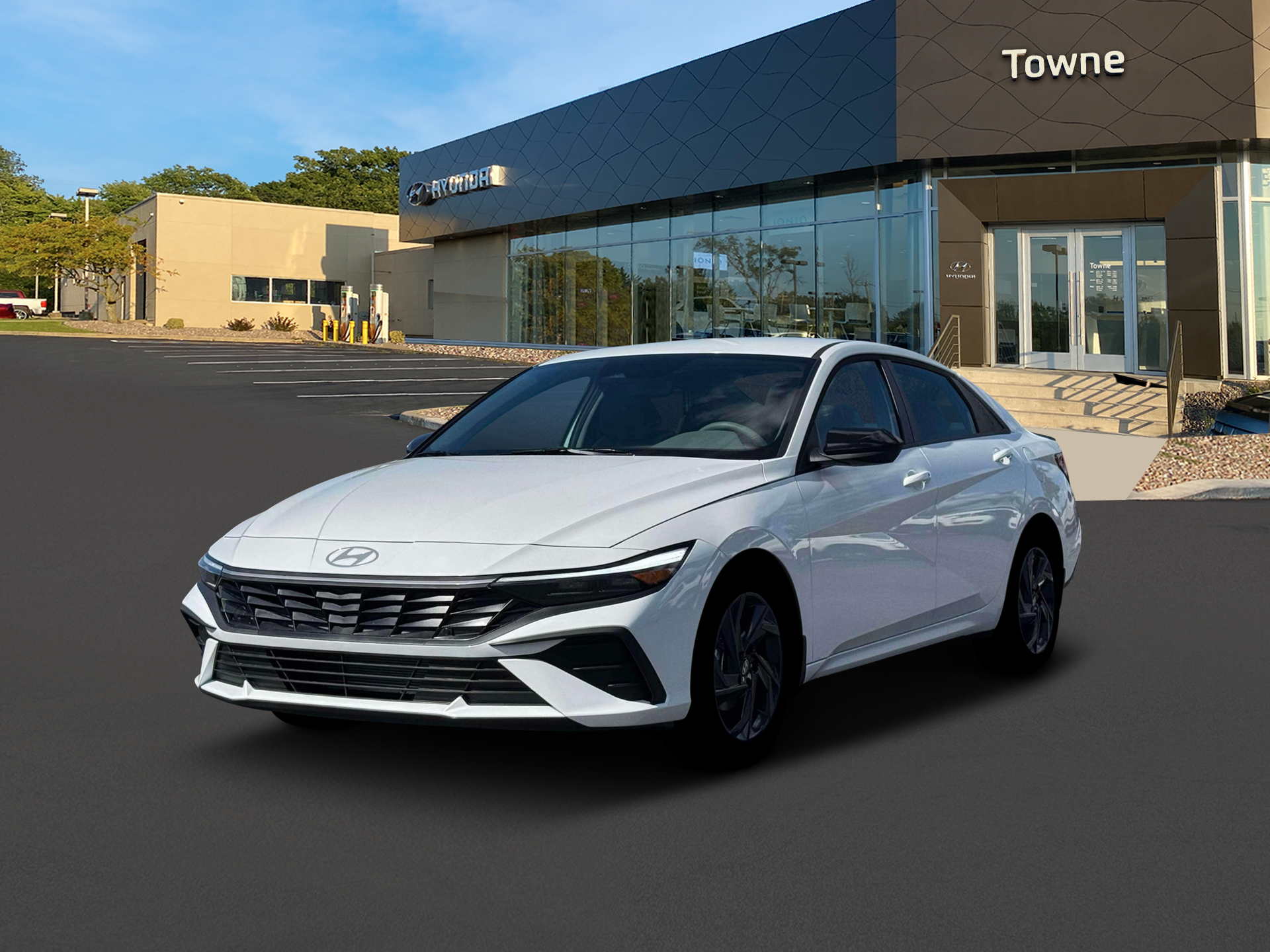 New 2026 White Hyundai SEL Sport image 1