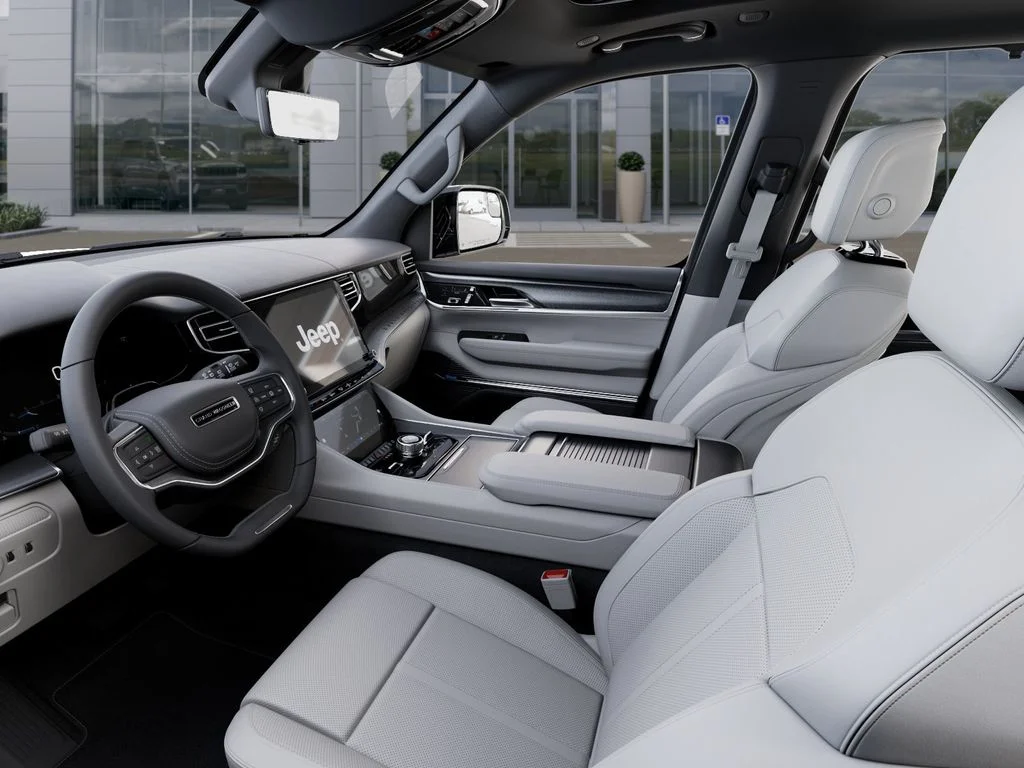 New 2026 Fathom Blue Pearlcoat Jeep Summit Obsidian image 23