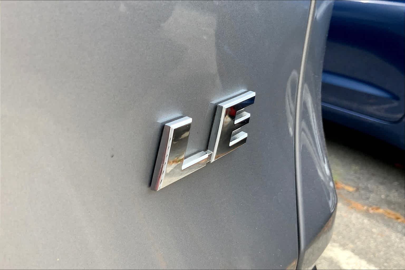 Used 2020 Silver Sky Metallic Toyota LE image 9