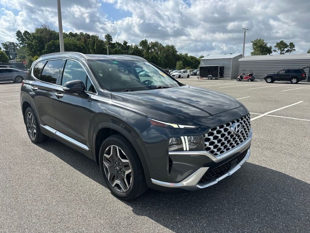 Used 2022 Gray Hyundai Limited image 1