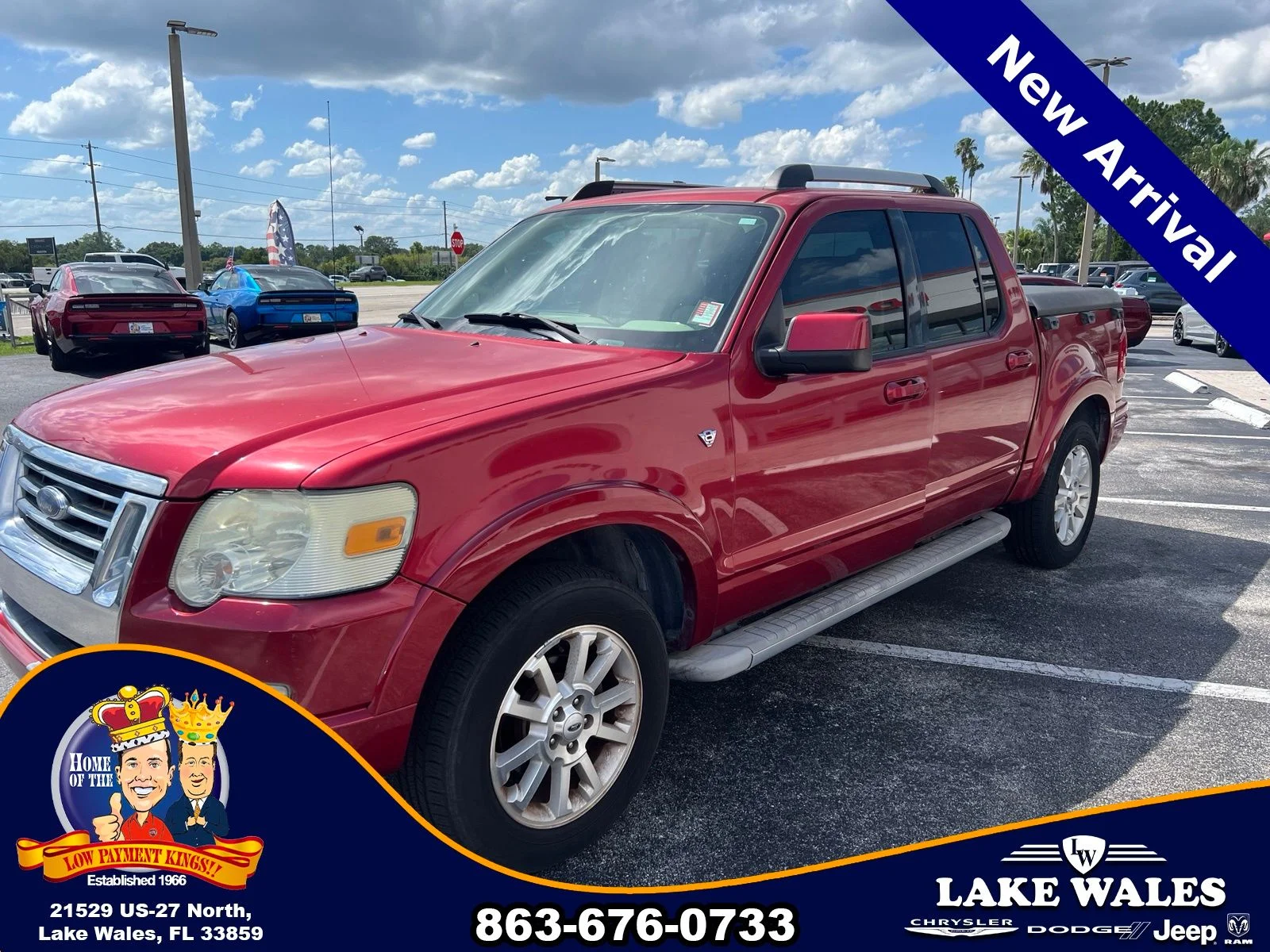 Used 2007 Red Ford Limited image 2