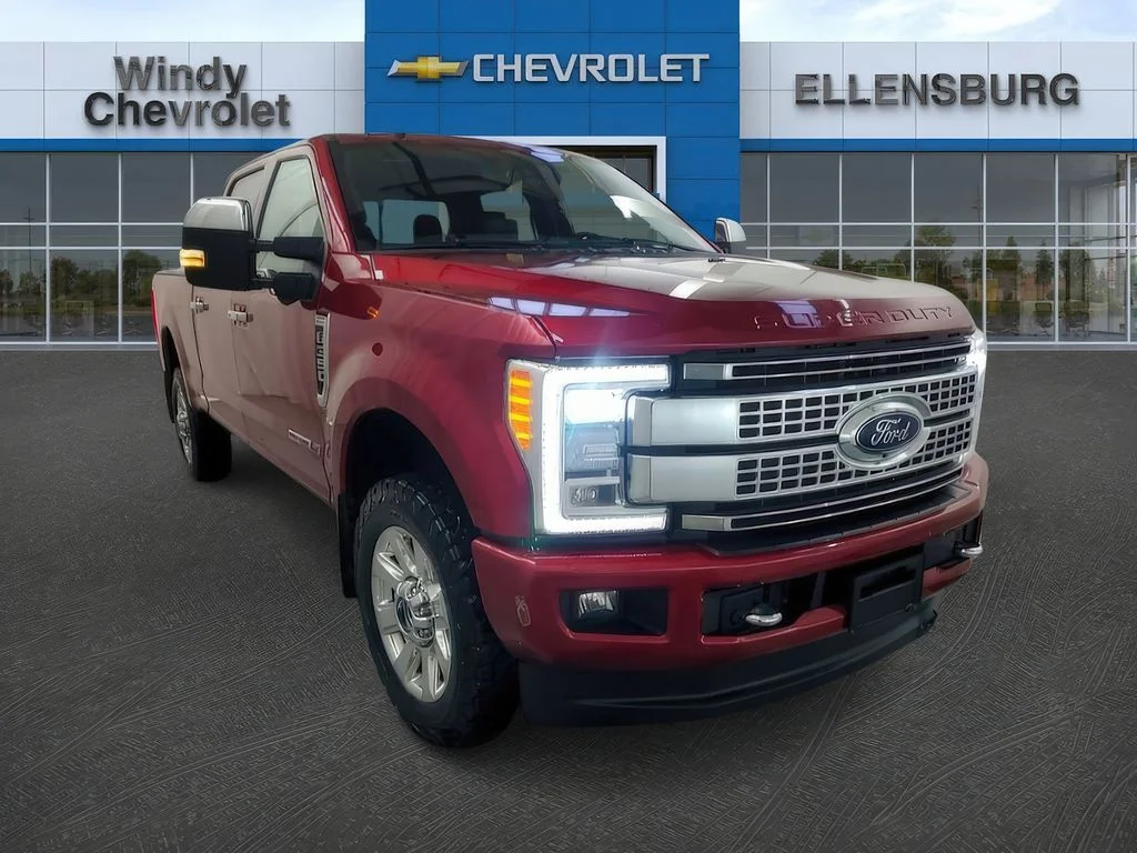 Used 2019 Ruby Red Tinted Clearcoat Ford Platinum image 1