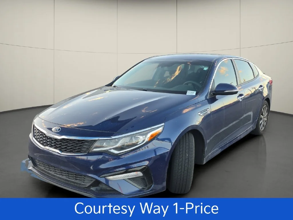 Used 2019 Blue Kia LX image 5