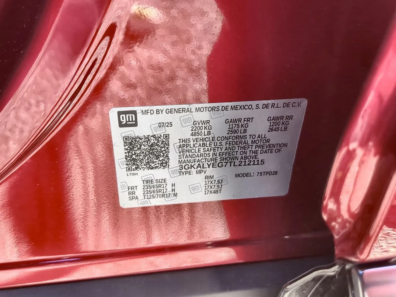 New 2026 Volcanic Red Tintcoat GMC AT4 image 33