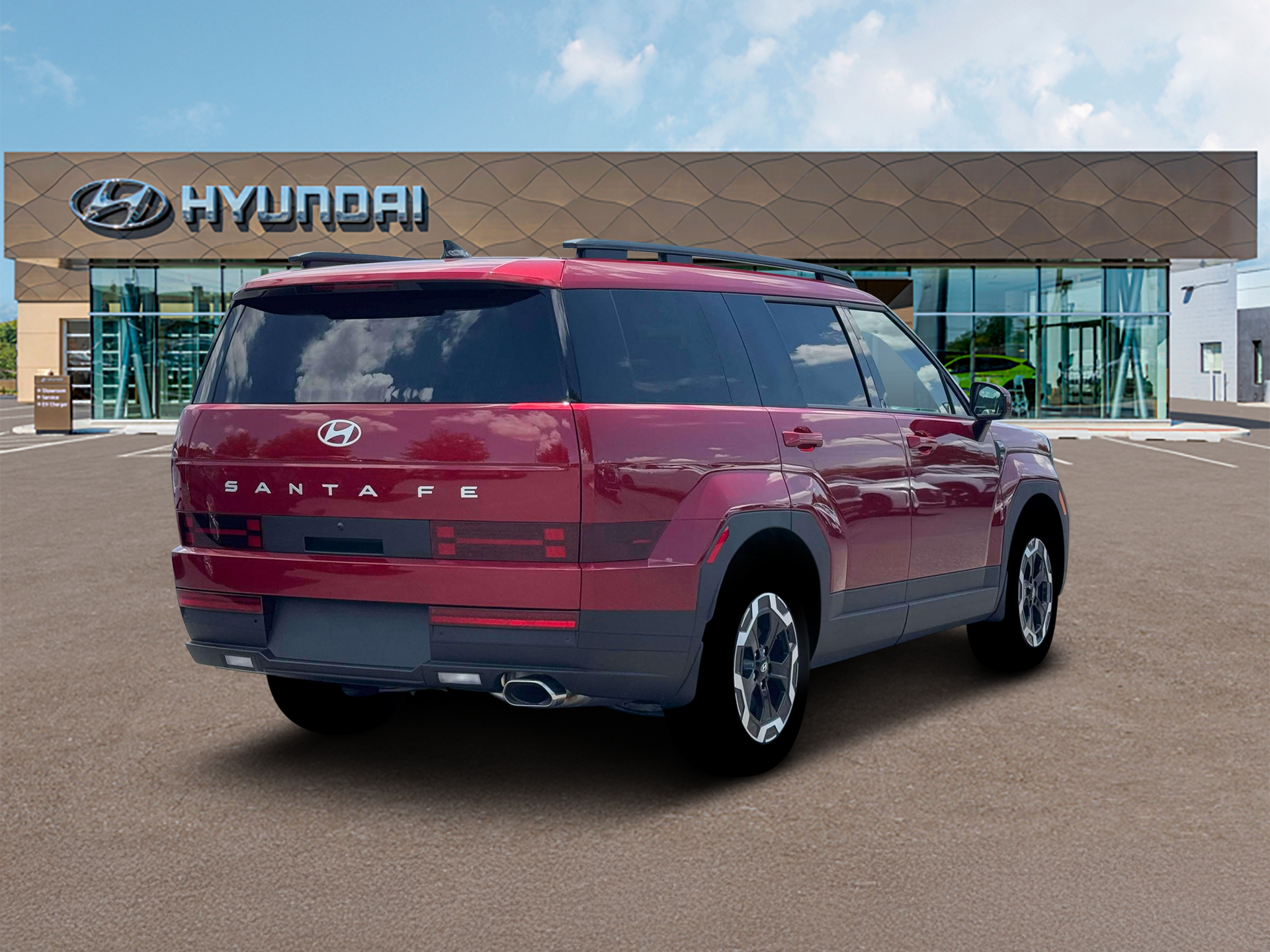 New 2026 Red Hyundai SEL FWD image 7
