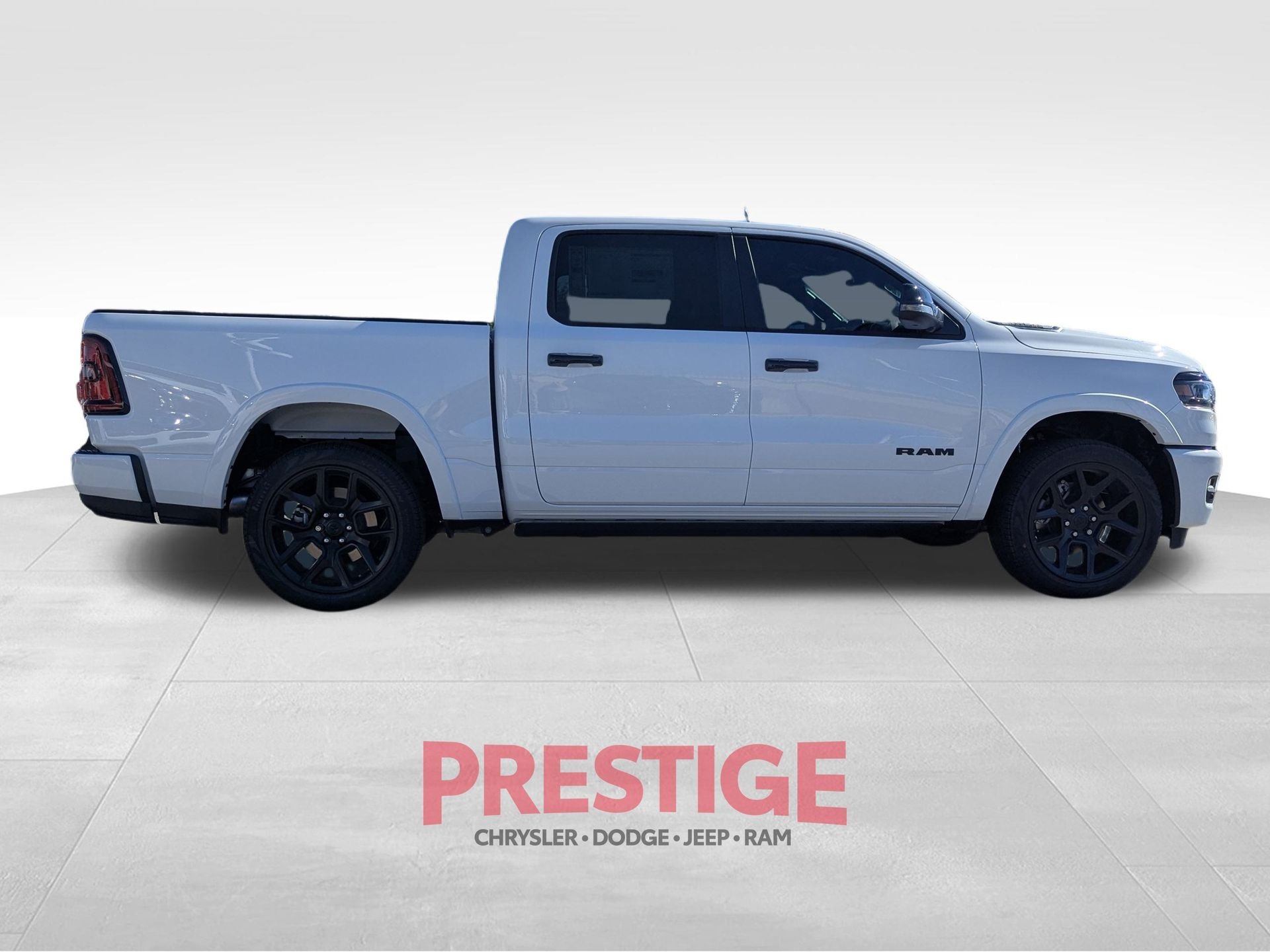 New 2026 Bright White Clear-Coat Exterior Paint RAM Laramie image 4