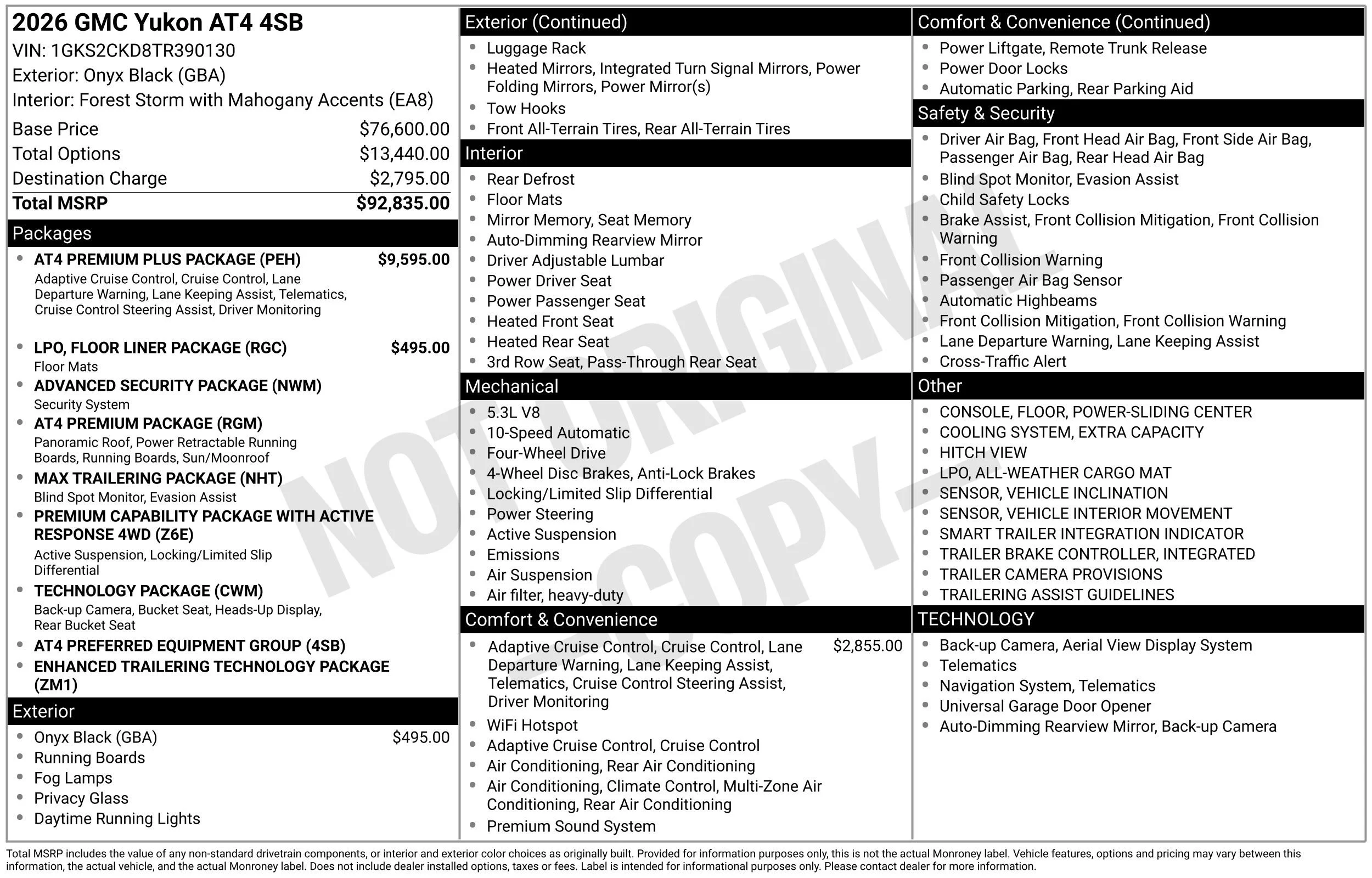 2026 GMC Yukon AT4 - Photo 51