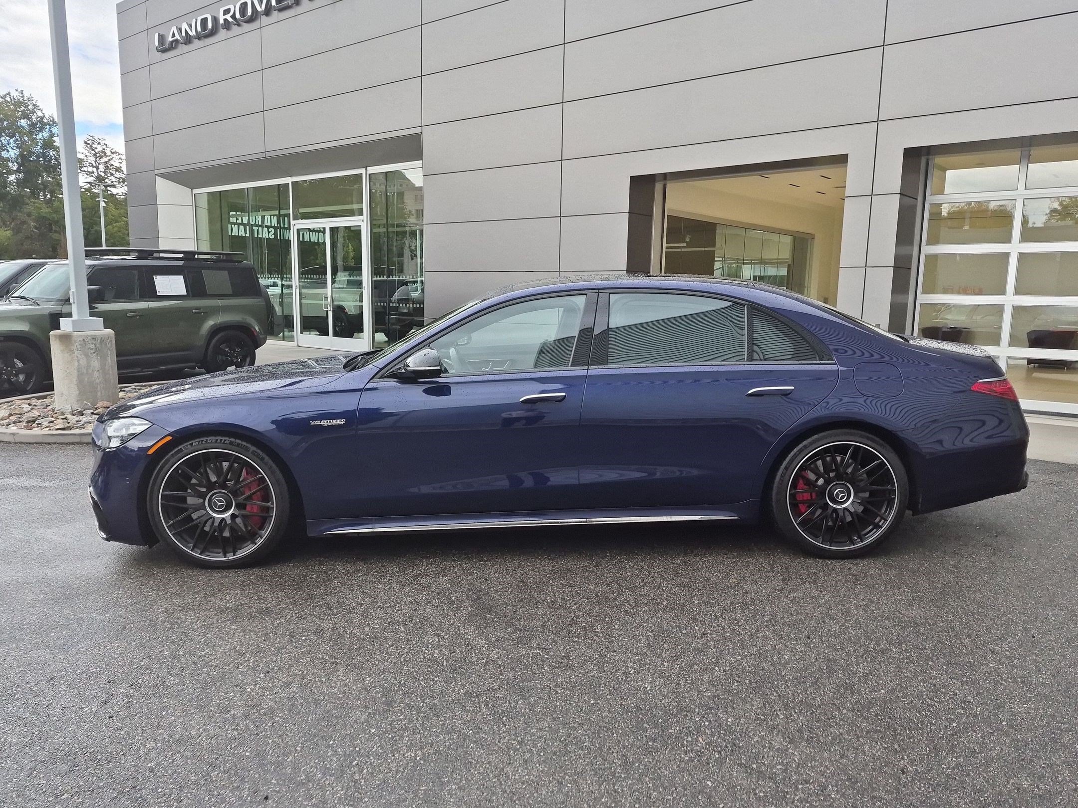 Certified Used 2025 MANUFAKTUR Signature Mystic Blue Metallic Mercedes-Benz AMG® S 63 E image 7