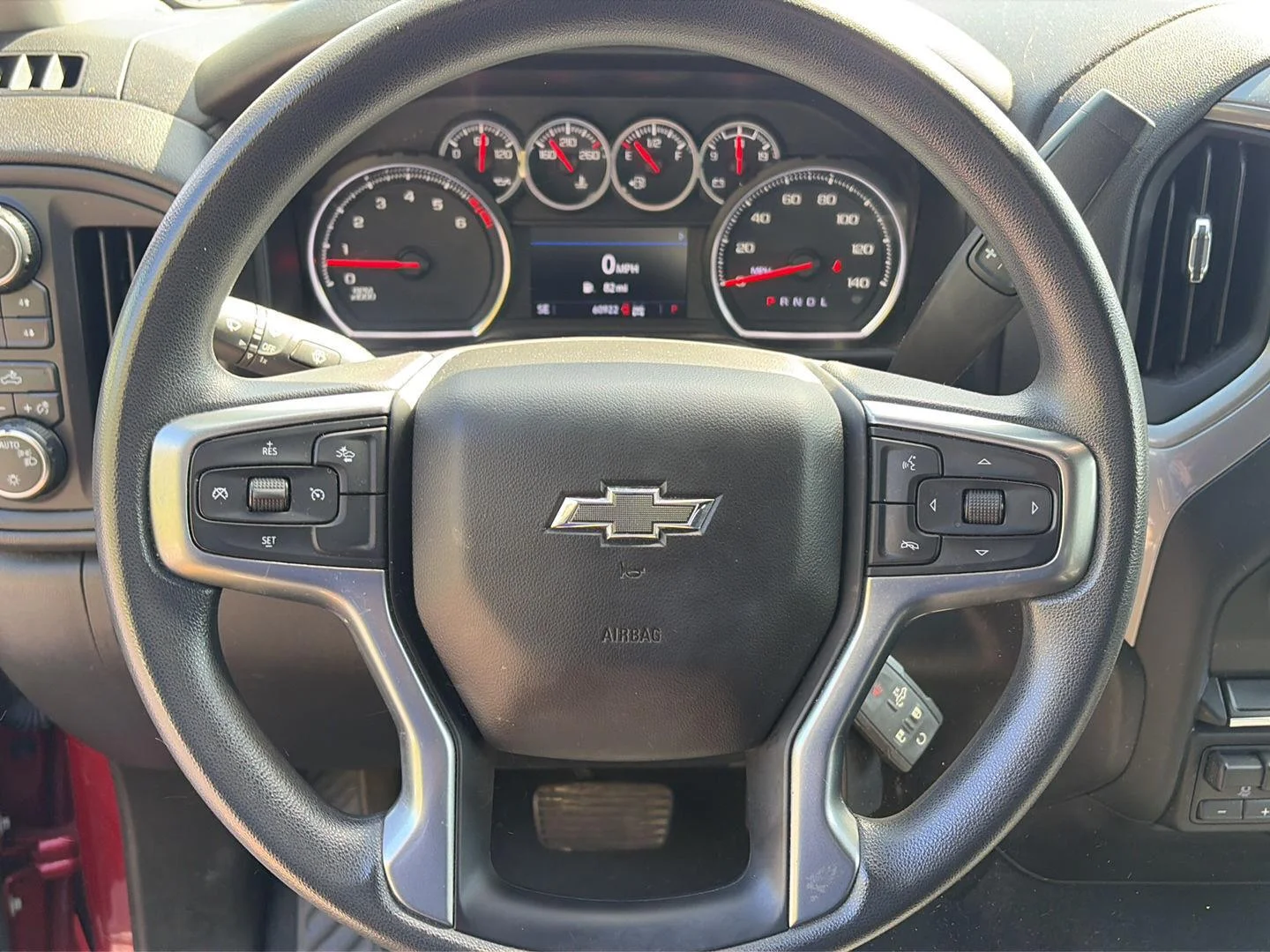 Used 2021 Cherry Red Tintcoat Chevrolet Custom Trail Boss image 5