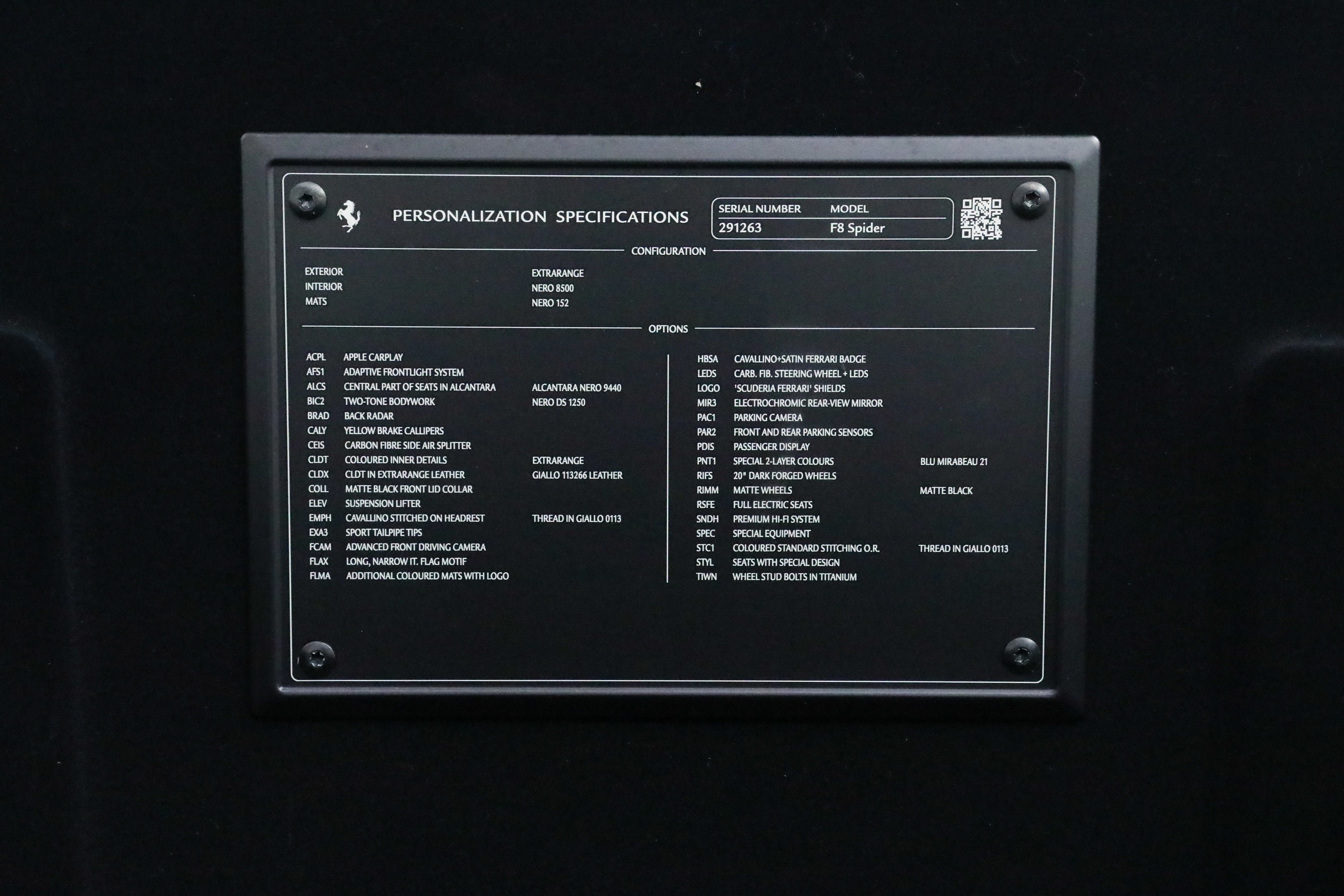 Certified Used 2023 Blu Mirabeau Ferrari  image 36