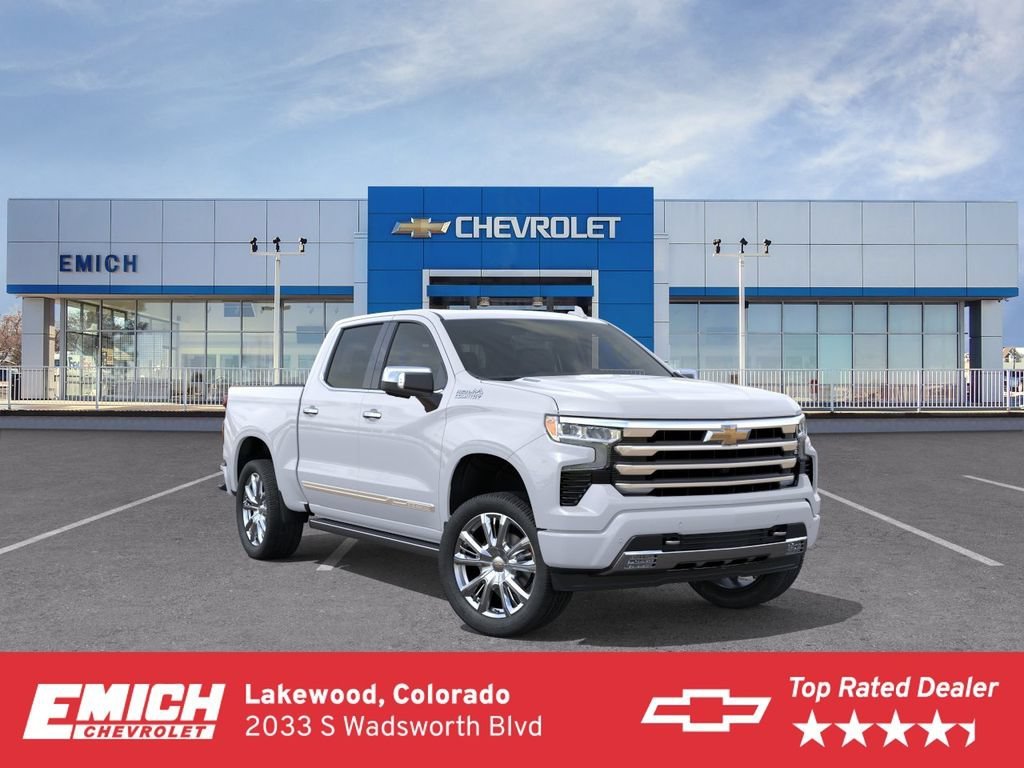 New 2026 Polar White Tricoat Chevrolet High Country image 1
