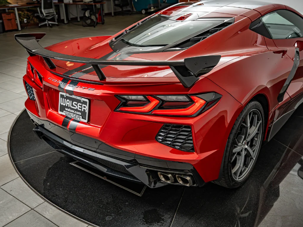Used 2021 Torch Red Chevrolet Stingray image 19