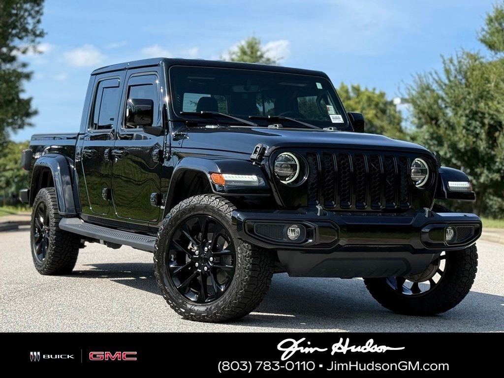 Used 2022 Black Jeep Overland image 1