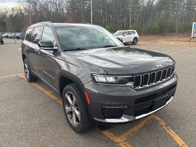 Baltic Gray Metallic Clearcoat 2022 Jeep Grand Cherokee L Limited 4WD SUV / Crossover Four-Wheel Drive