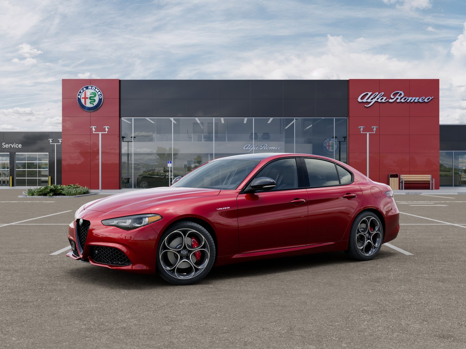 New 2025 Alfa Rosso (Red) Exterior Paint Alfa Romeo Base image 31