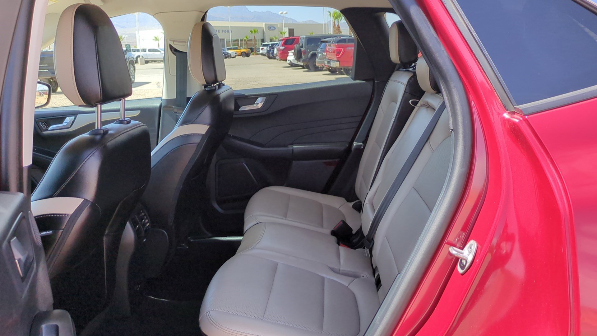 Used 2022 Red Metallic Ford SEL Plug-In Hybrid image 28