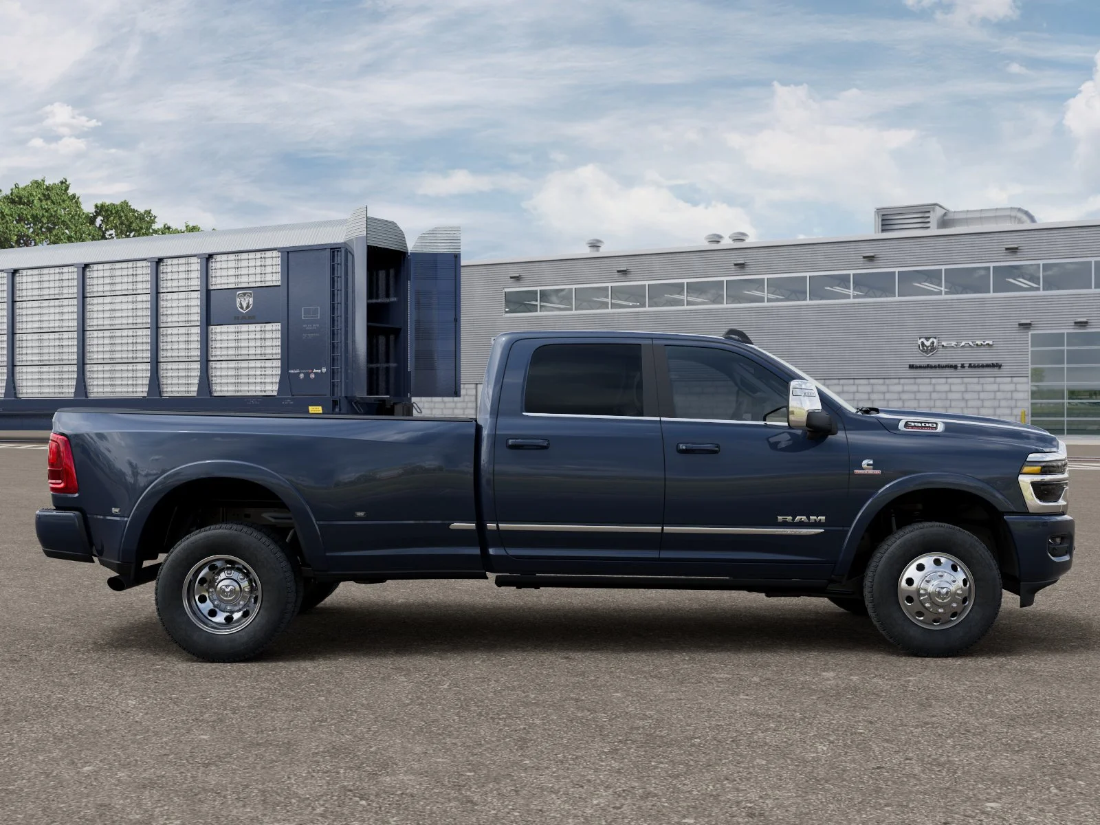New 2027 Forged Blue Metallic Exterior Paint RAM Limited image 12