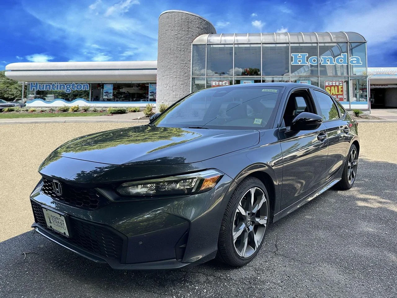 Used 2025 Meteorite Gray Metallic Honda Sport image 7