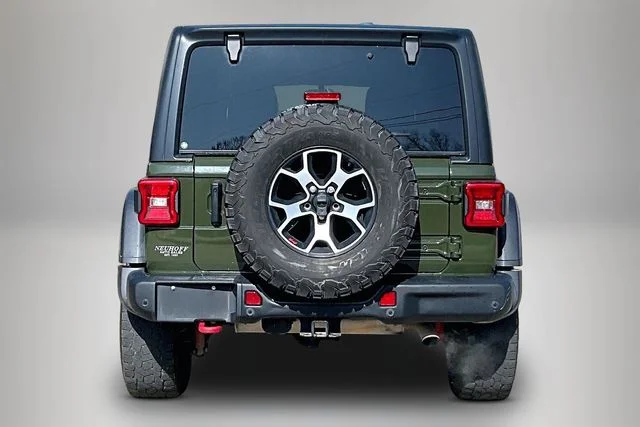 Used 2021 Green Jeep Unlimited Rubicon image 6