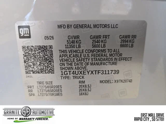 New 2026 Glacier White Tricoat GMC Denali Ultimate image 30