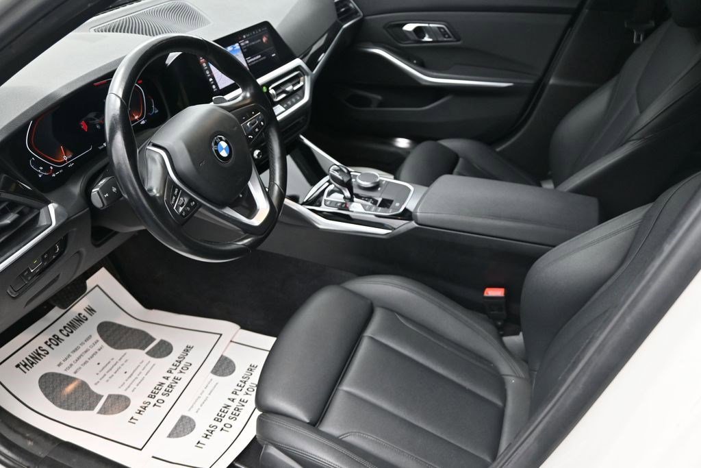 Used 2019 Alpine White BMW 330i xDrive image 14