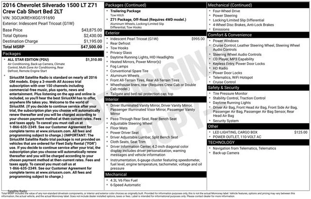Used 2016 Beige Chevrolet LT image 7