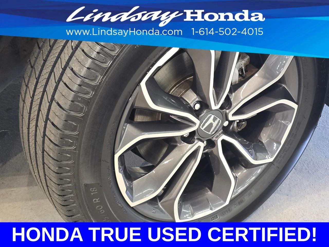 Certified Used 2020 Aegean Blue Metallic Honda EX-L image 26