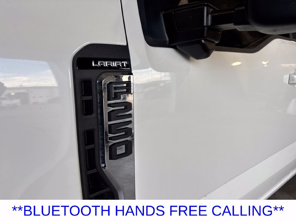Certified Used 2023 White Metallic Ford Lariat image 11